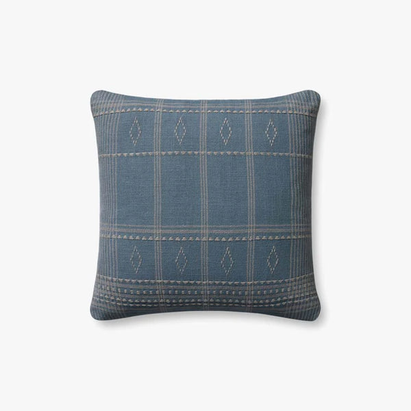 Angela Rose Lina PAR0016 Blue/Slate Pillow - Chapin Furniture