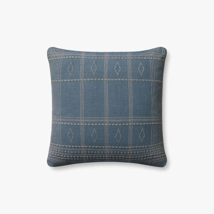 Angela Rose Lina PAR0016 Blue/Slate Pillow - Chapin Furniture