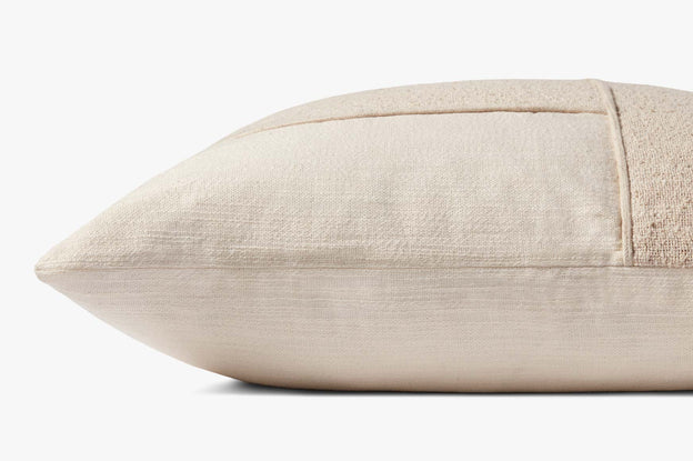 Magnolia Home PMH0060 Leslie Ivory Pillow - 22 x 22 - Chapin Furniture