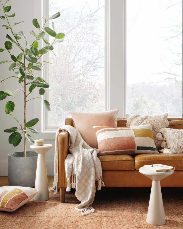 Magnolia Home PMH1153 Sand/Ivory Pillow - Chapin Furniture