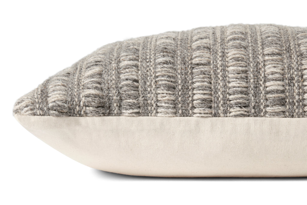 Amber Lewis Kit Pal0020 Grey / Natural Pillow - Chapin Furniture