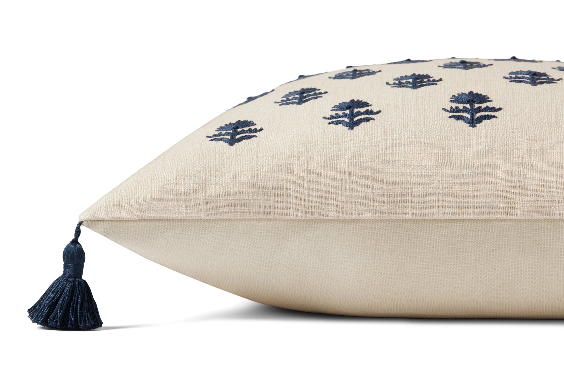 Magnolia Home PMH0051 Addison Beige / Navy Pillow - Chapin Furniture