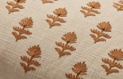 Magnolia Home PMH0051 Addison Beige / Rust Pillow - Chapin Furniture