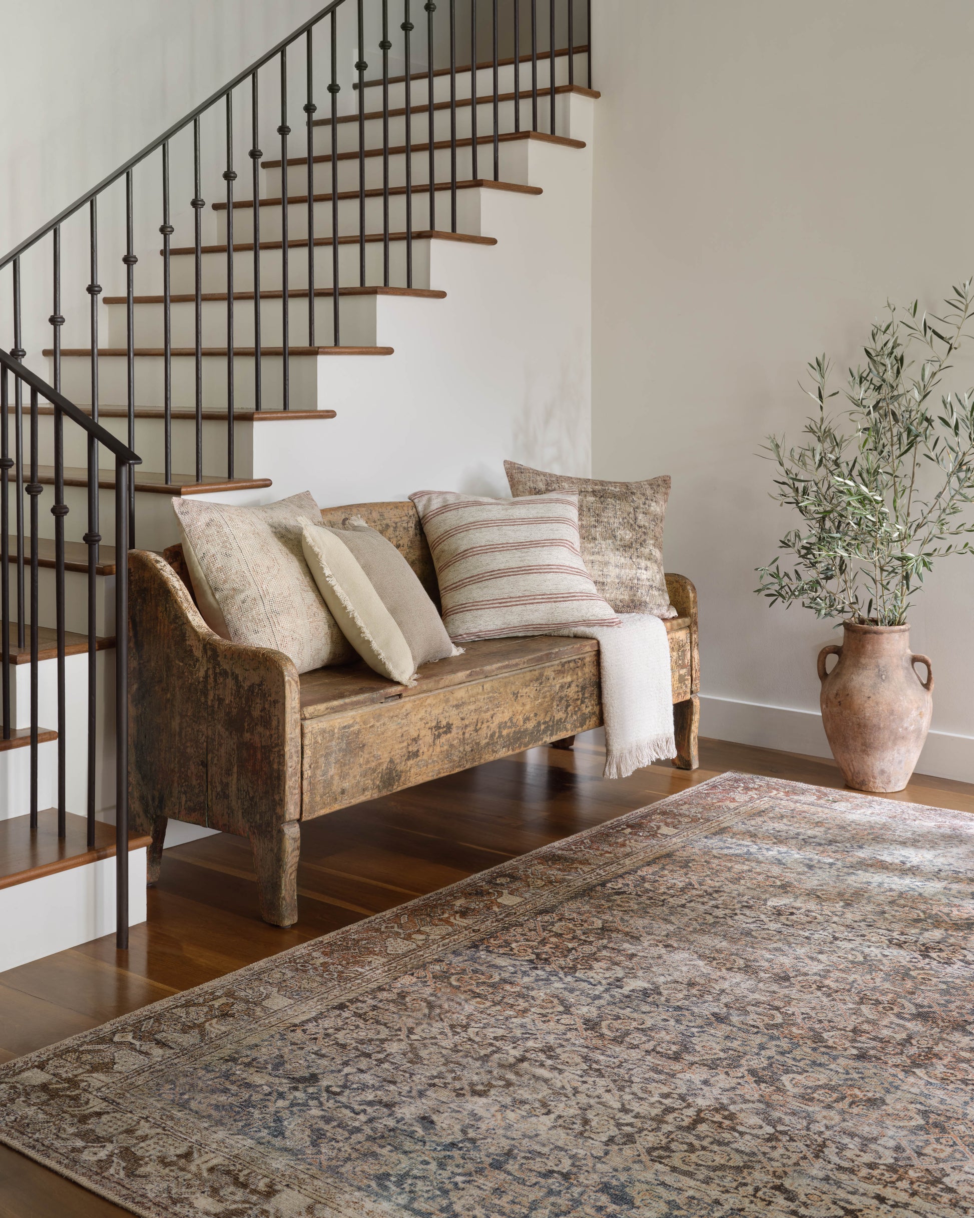 Amber Lewis Seraphina Pal0037 Ivory / Earth Pillow - Chapin Furniture