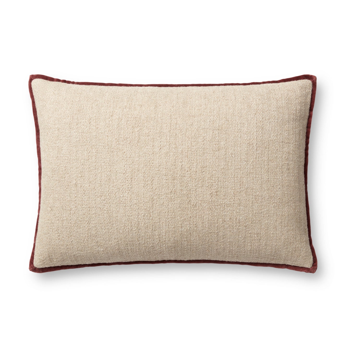 Amber Lewis Aveline Pal0035 Ivory / Wine Pillow - Chapin Furniture