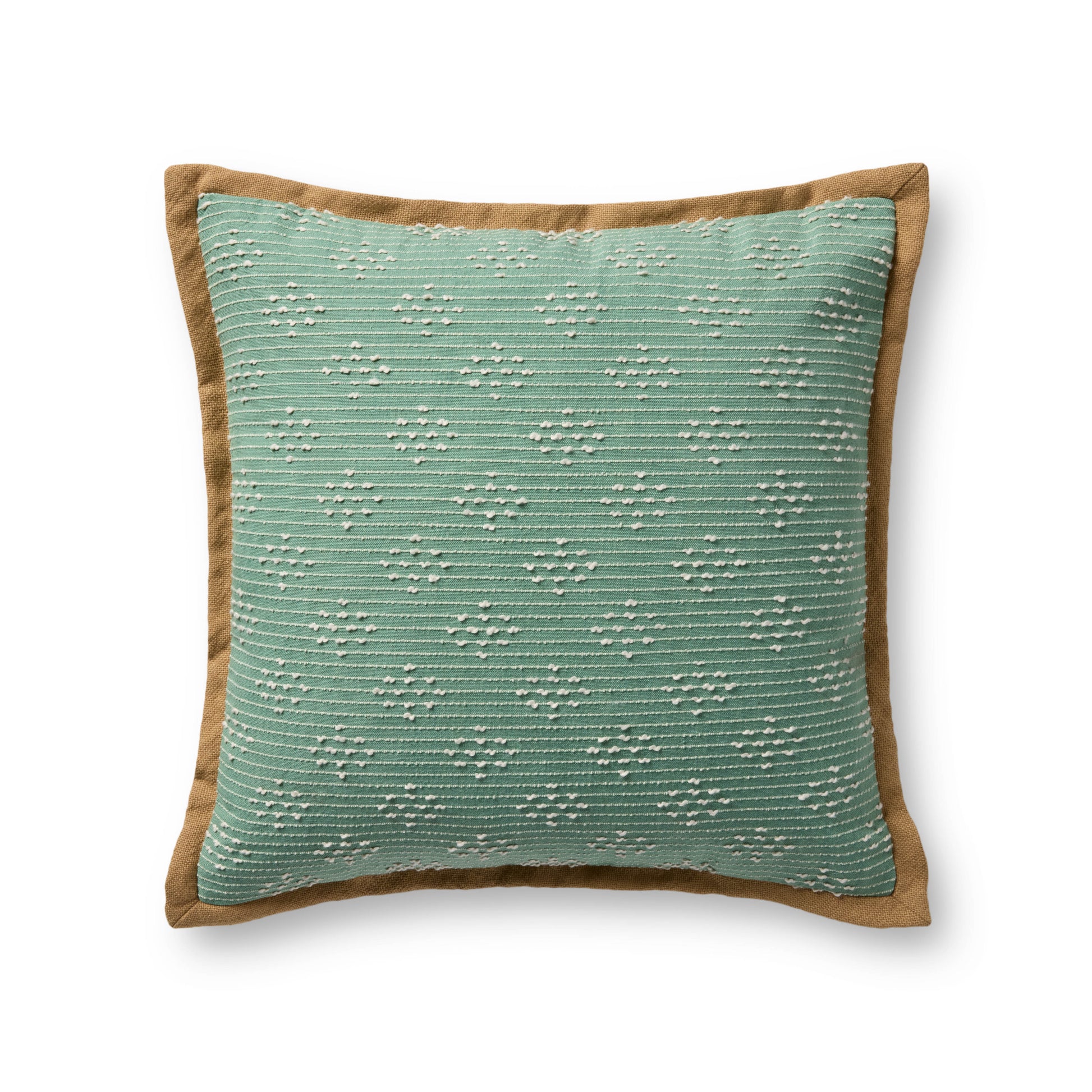 Loloi PLL0190  Aqua 20'' x 20'' Indoor/Outdoor Pillow - Chapin Furniture