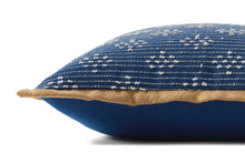 Loloi PLL0190  Blue 20'' x 20'' Indoor/Outdoor Pillow - Chapin Furniture