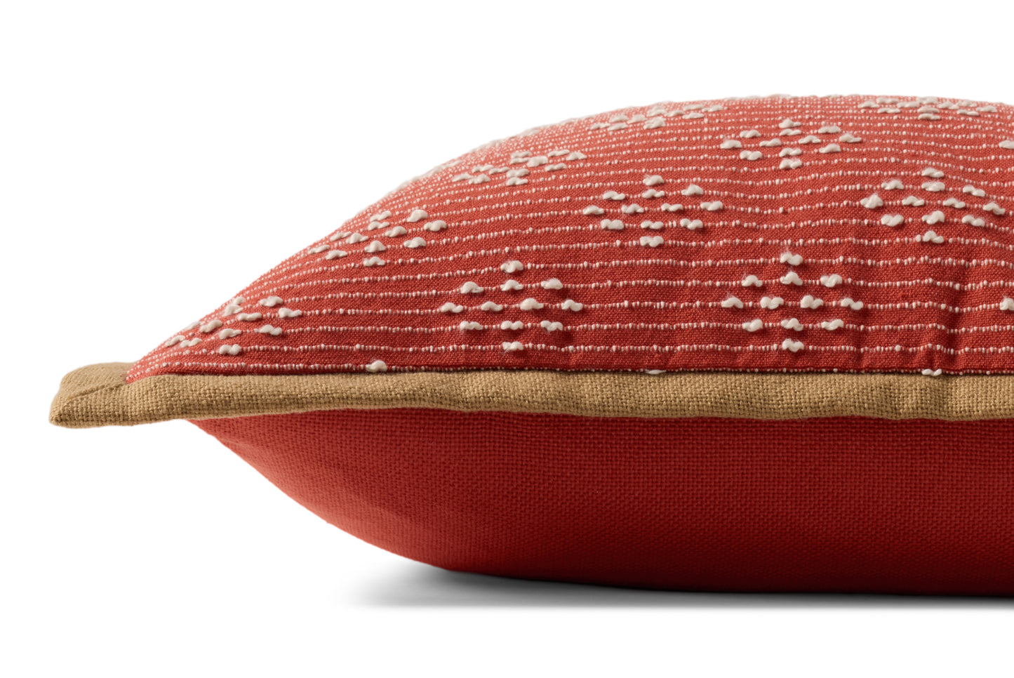 Loloi PLL0190  Red 20'' x 20'' Indoor/Outdoor Pillow - Chapin Furniture