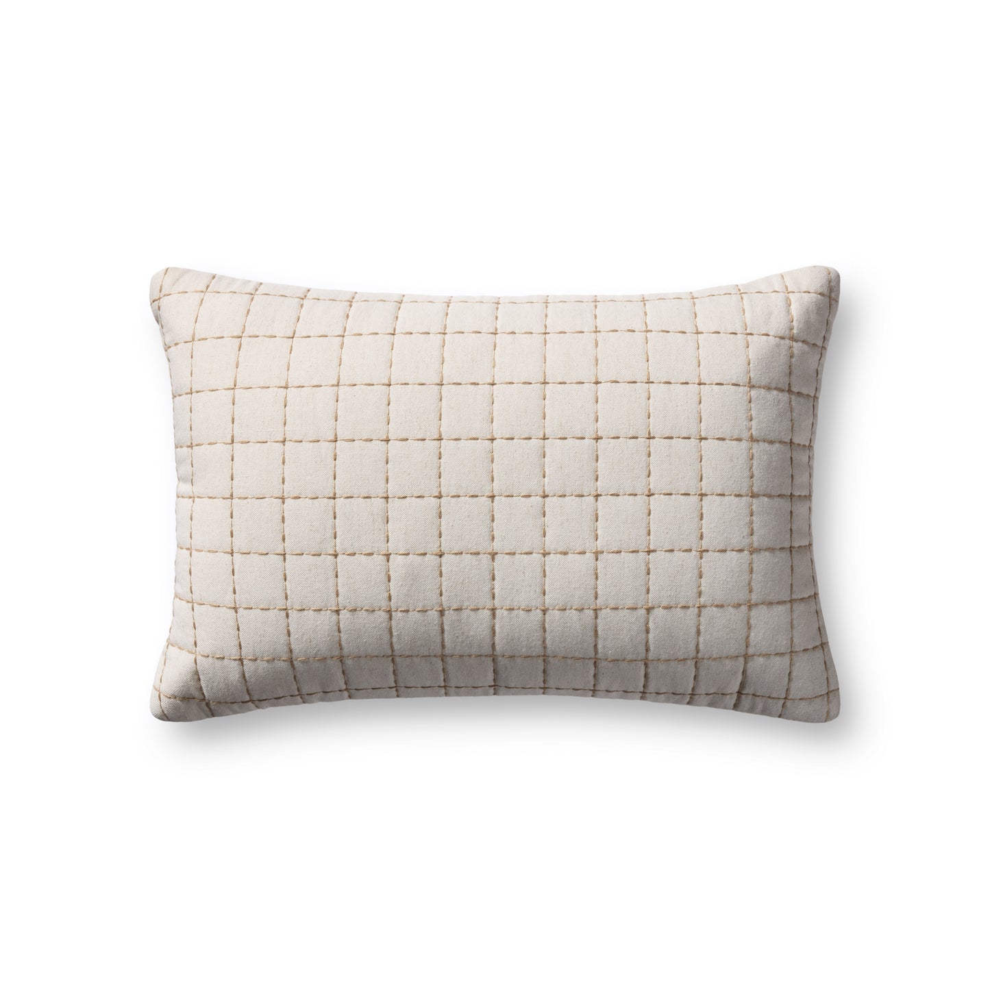 Magnolia Home by Joanna Gaines x Loloi Hattie PMH0075 Natural 13'' x 21'' Pillow - Chapin Furniture