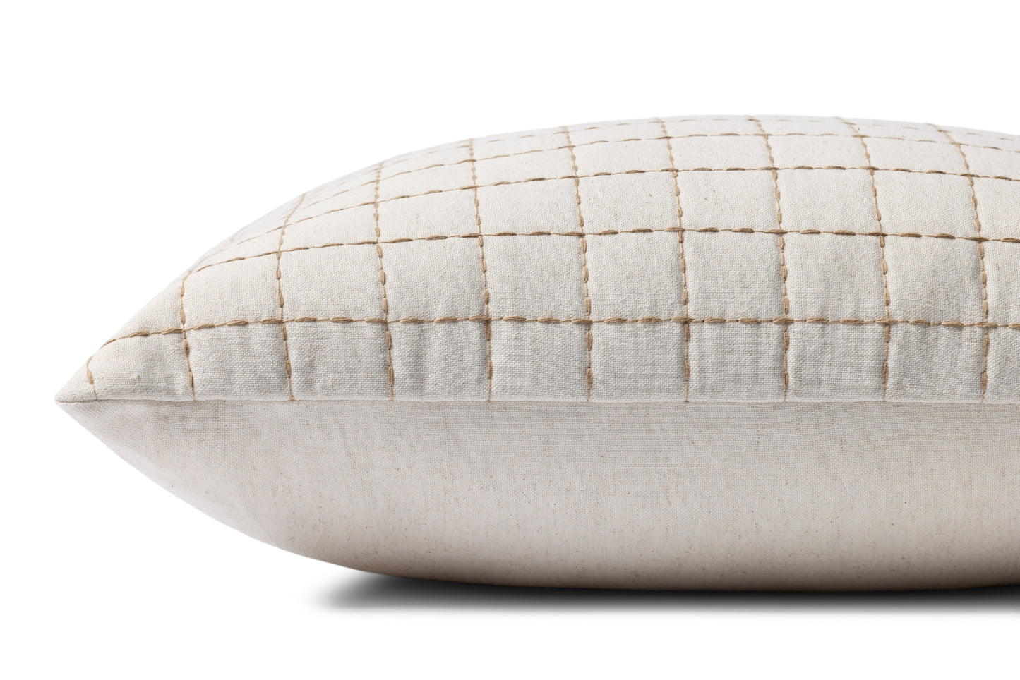 Magnolia Home by Joanna Gaines x Loloi Hattie PMH0075 Natural 13'' x 21'' Pillow - Chapin Furniture
