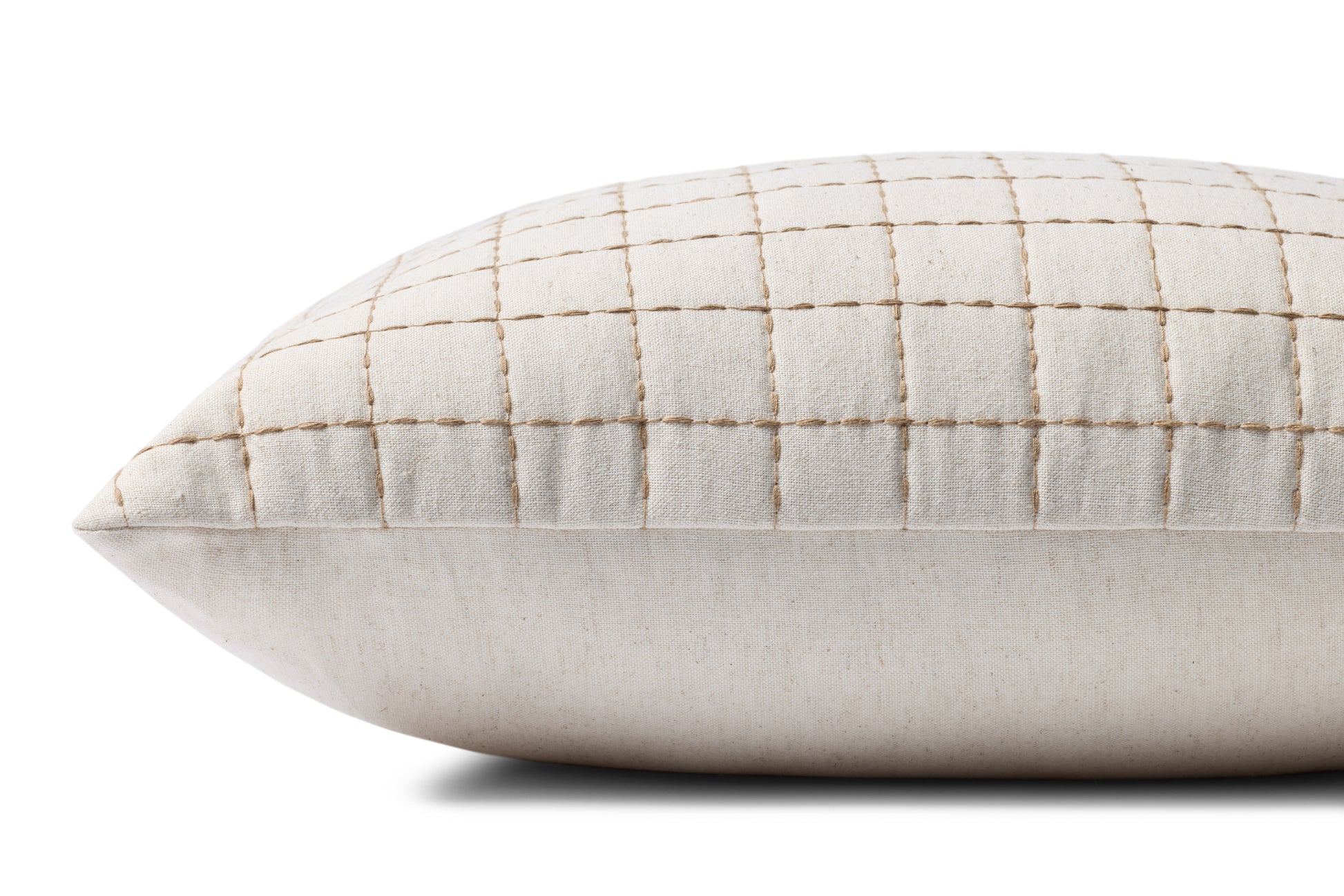 Magnolia Home by Joanna Gaines x Loloi Hattie PMH0075 Natural 13'' x 21'' Pillow - Chapin Furniture