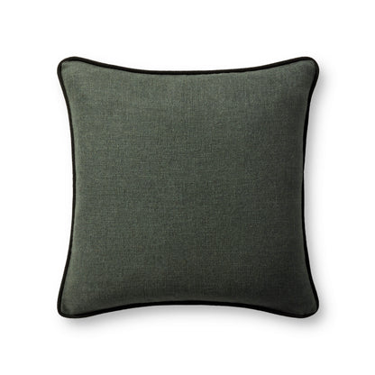 Jeremiah Brent x Loloi  Hudson PJBR0005 Blue/Black 20'' x 20'' Pillow - Chapin Furniture
