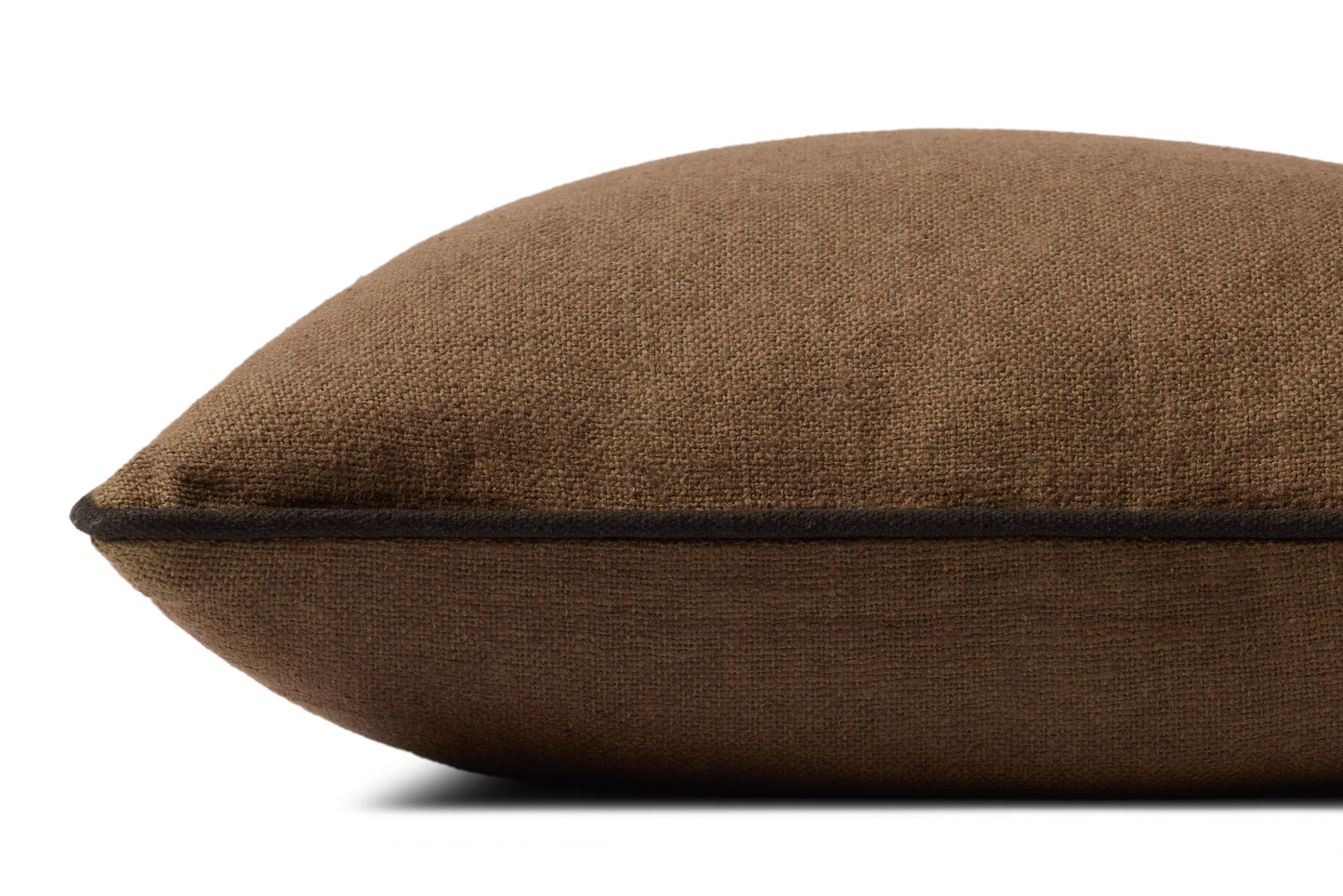 Jeremiah Brent x Loloi  Hudson PJBR0005 Brown/Black 20'' x 20'' Pillow - Chapin Furniture