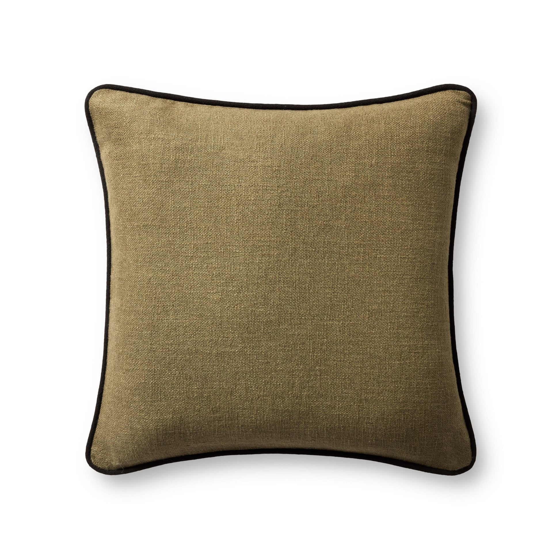 Jeremiah Brent x Loloi  Hudson PJBR0005 Green/Black 20'' x 20'' Pillow - Chapin Furniture