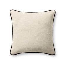Jeremiah Brent x Loloi  Hudson PJBR0005 Natural/Black 20'' x 20'' Pillow - Chapin Furniture