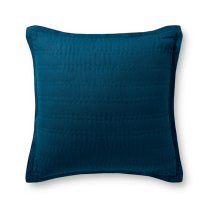 Loloi PLL0195 Blue 22'' x 22'' Pillow - Chapin Furniture