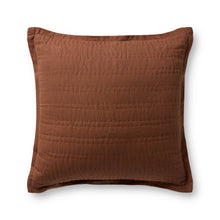 Loloi PLL0195 Brown 22'' x 22'' Pillow - Chapin Furniture