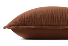 Loloi PLL0195 Brown 22'' x 22'' Pillow - Chapin Furniture