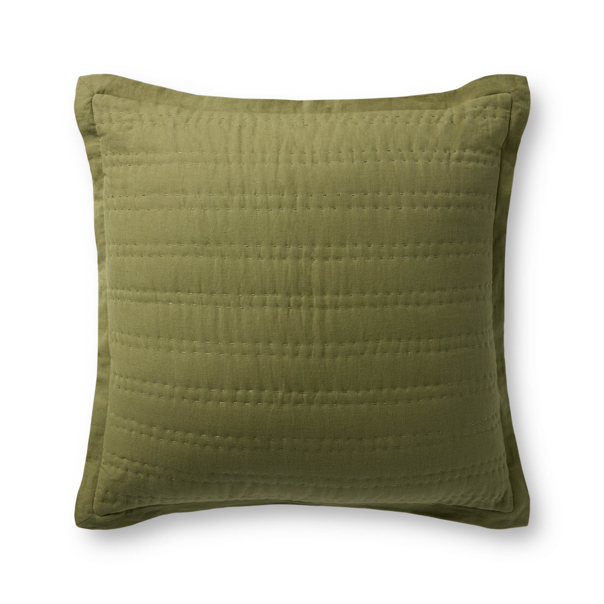 Loloi PLL0195 Green 22'' x 22'' Pillow - Chapin Furniture