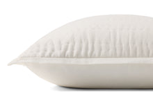 Loloi PLL0195 White 22'' x 22'' Pillow - Chapin Furniture