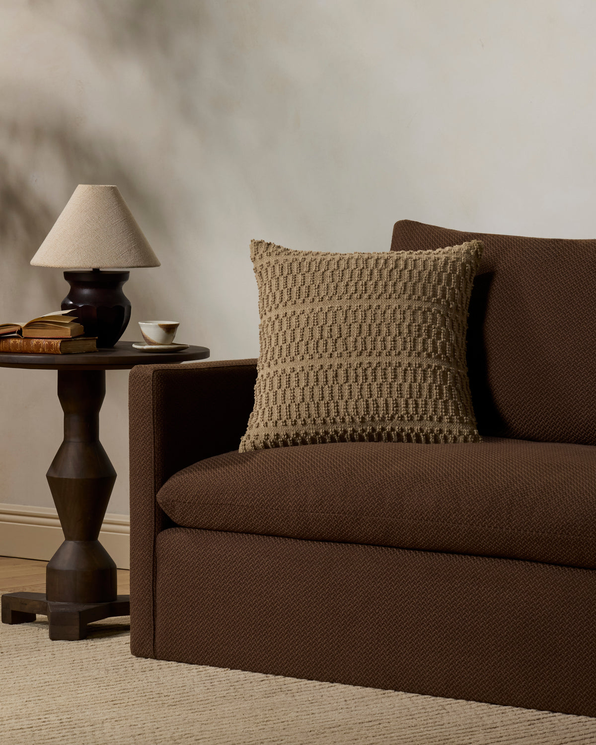 Loloi PLL0218 Beige Pillow - Chapin Furniture