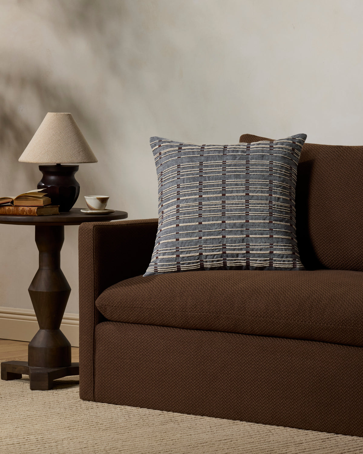Loloi PLL00217 Charcoal Pillow - Chapin Furniture