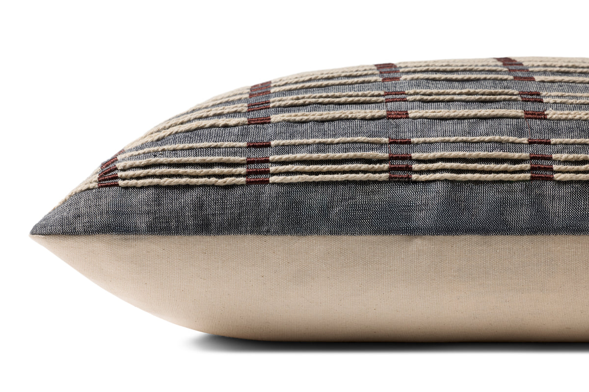 Loloi PLL00217 Charcoal Pillow - Chapin Furniture