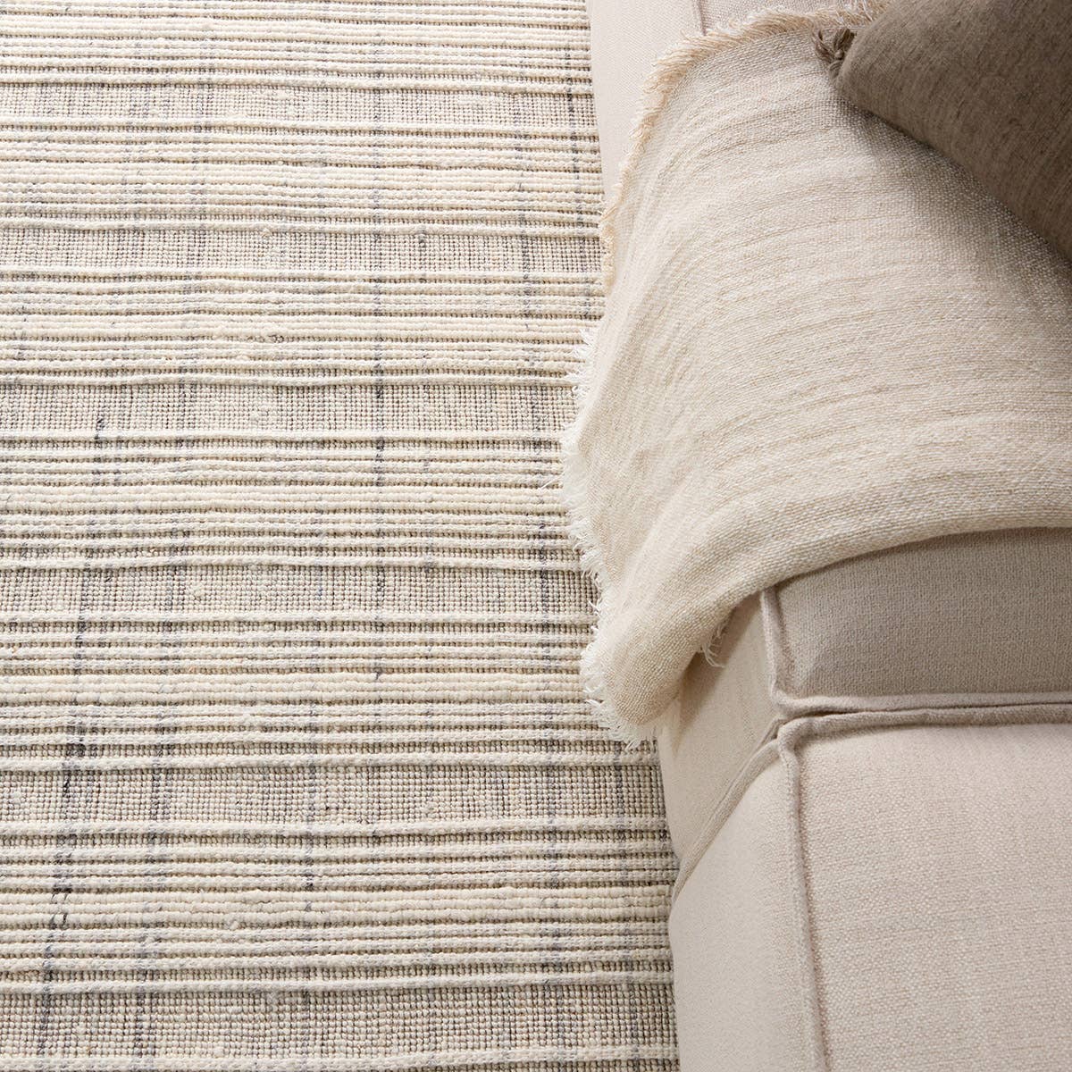 Barclay Butera Park City Promontory PCT02 Cream/Gray Rug - Chapin Furniture