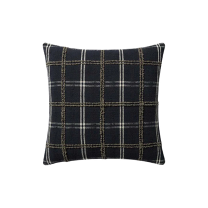 Magnolia Home PMH0057 Noah Charcoal Pillow - Chapin Furniture