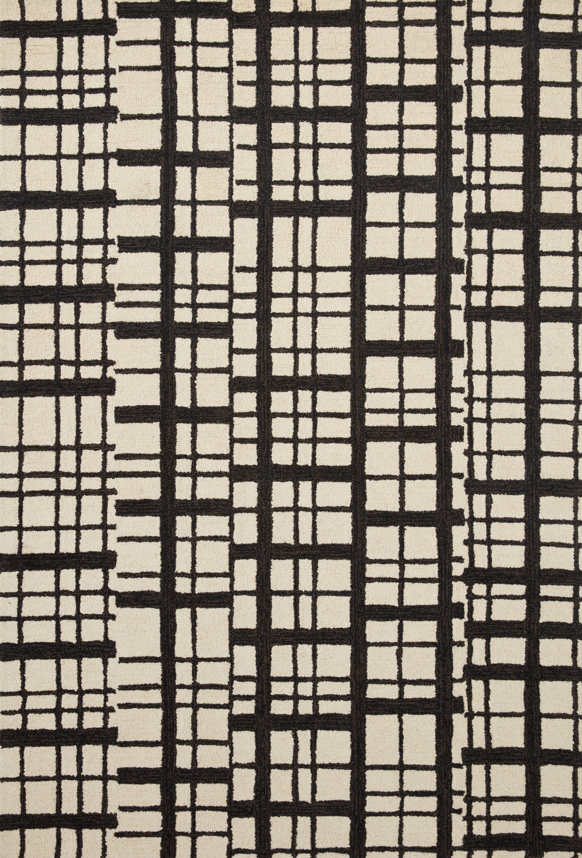 Chris Loves Julia Polly Rug – Black / Ivory - Chapin Furniture