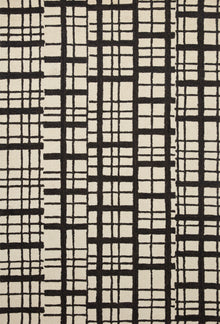 Chris Loves Julia Polly Rug – Black / Ivory - Chapin Furniture