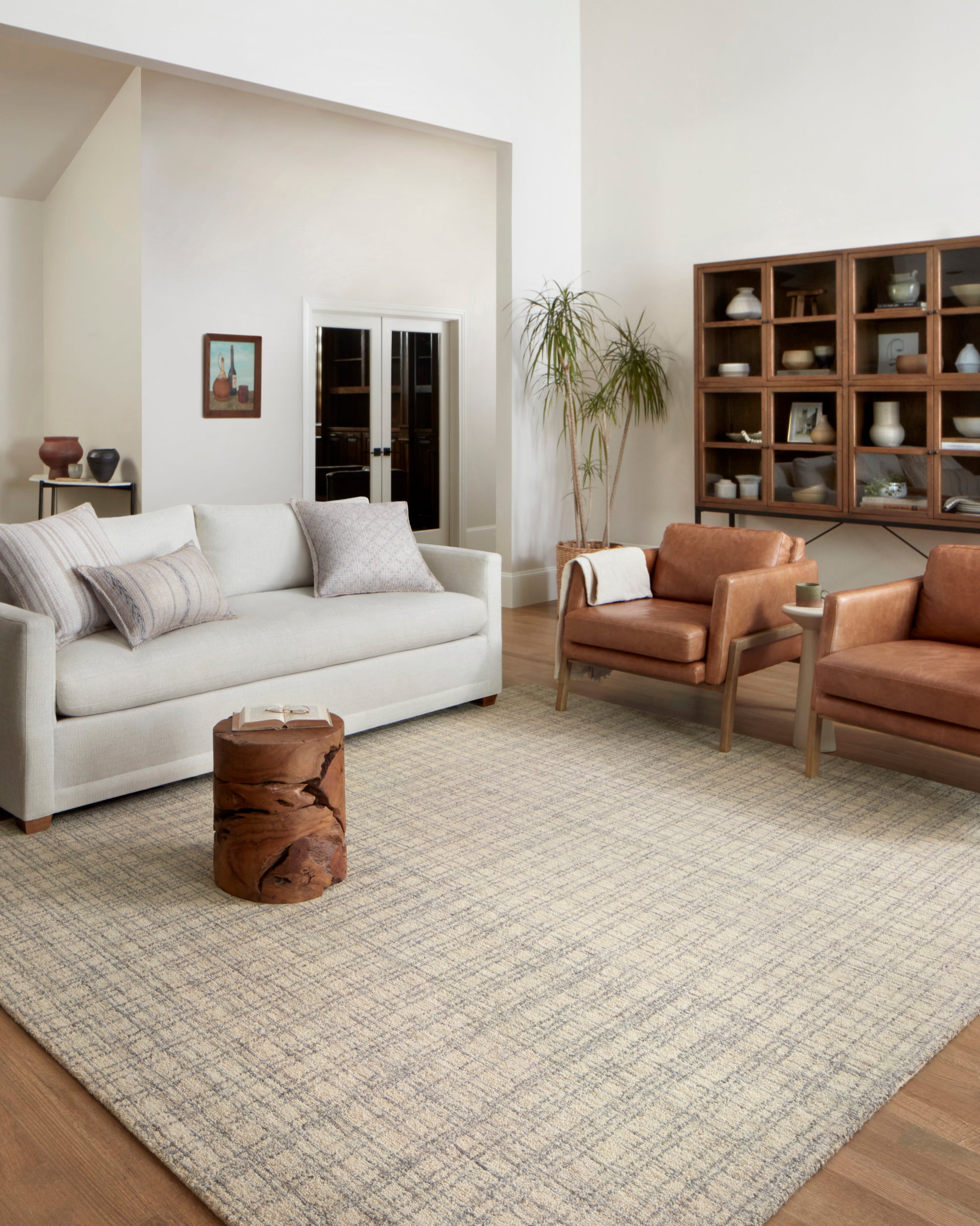 Chris Loves Julia Polly Rug – Antique / Mist - Chapin Furniture