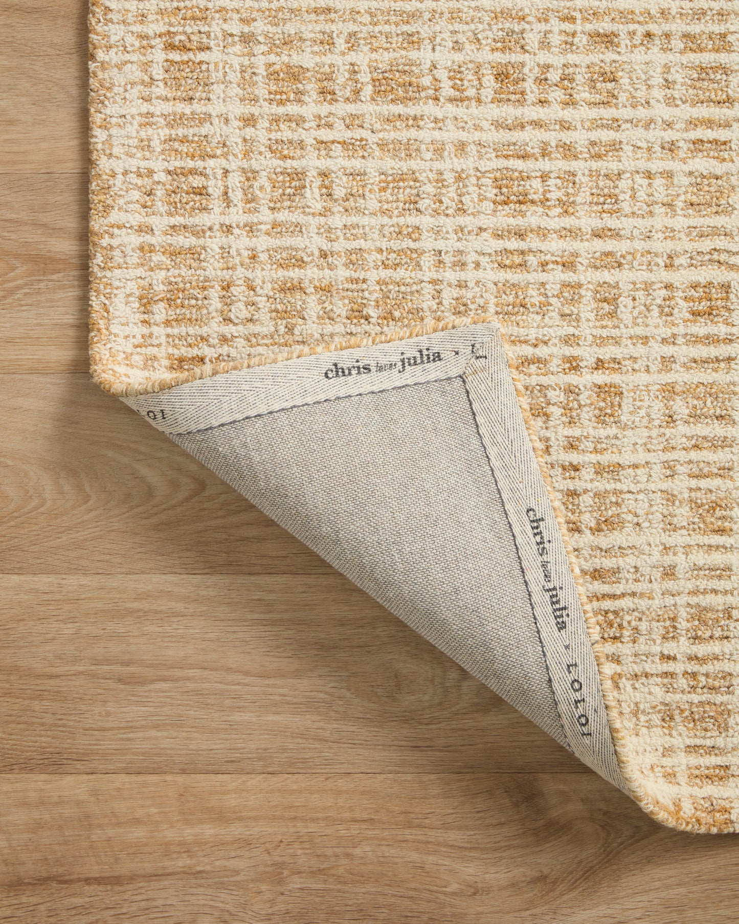 Chris Loves Julia Polly Rug – Straw / Ivory - Chapin Furniture