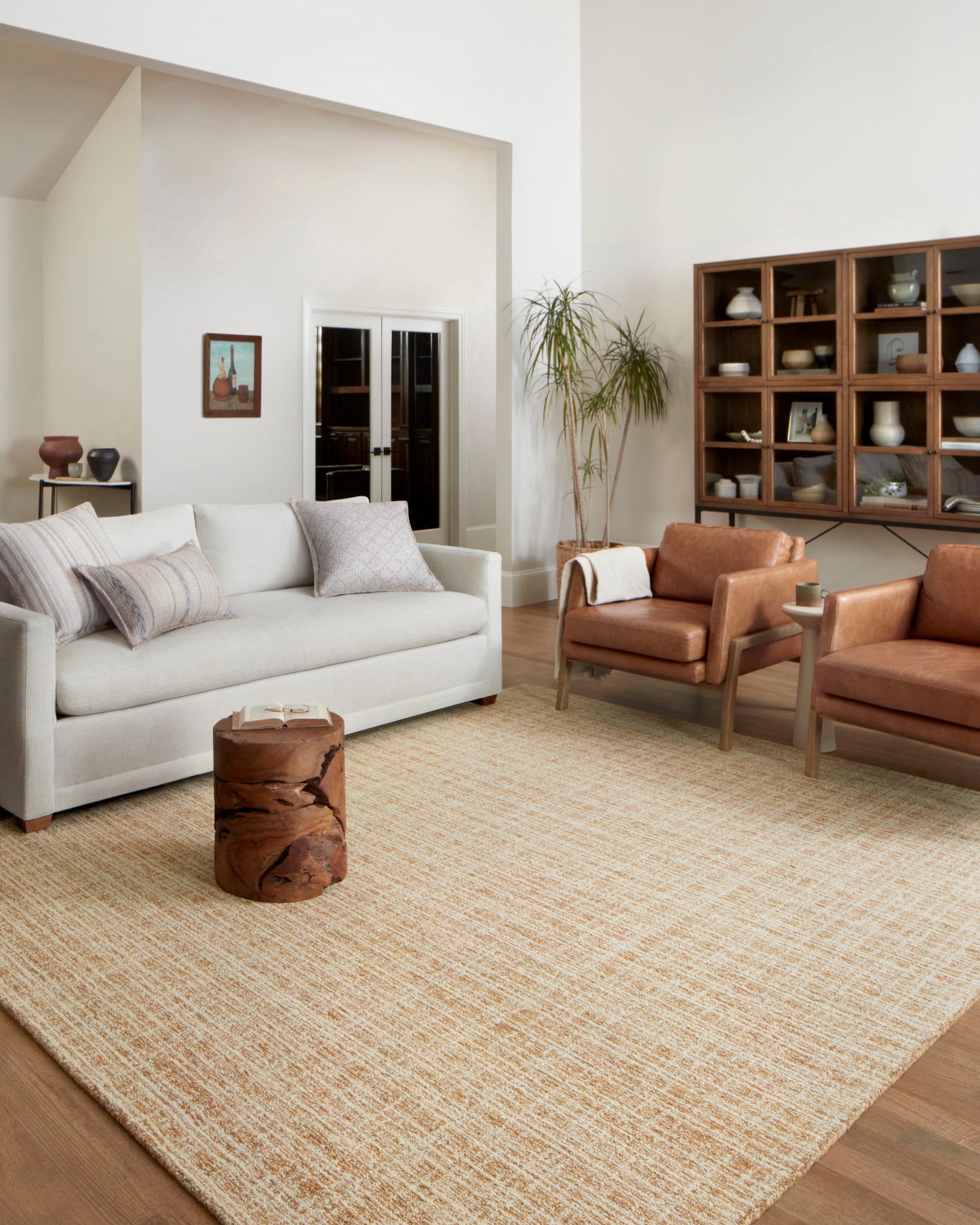 Chris Loves Julia Polly Rug – Straw / Ivory - Chapin Furniture