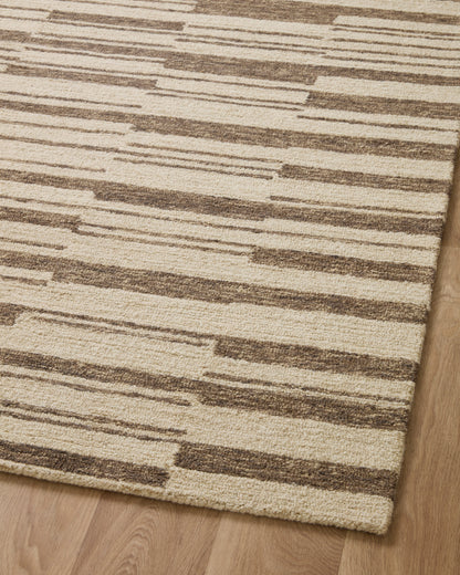 Chris Loves Julia Polly Rug – Beige / Tobacco - Chapin Furniture