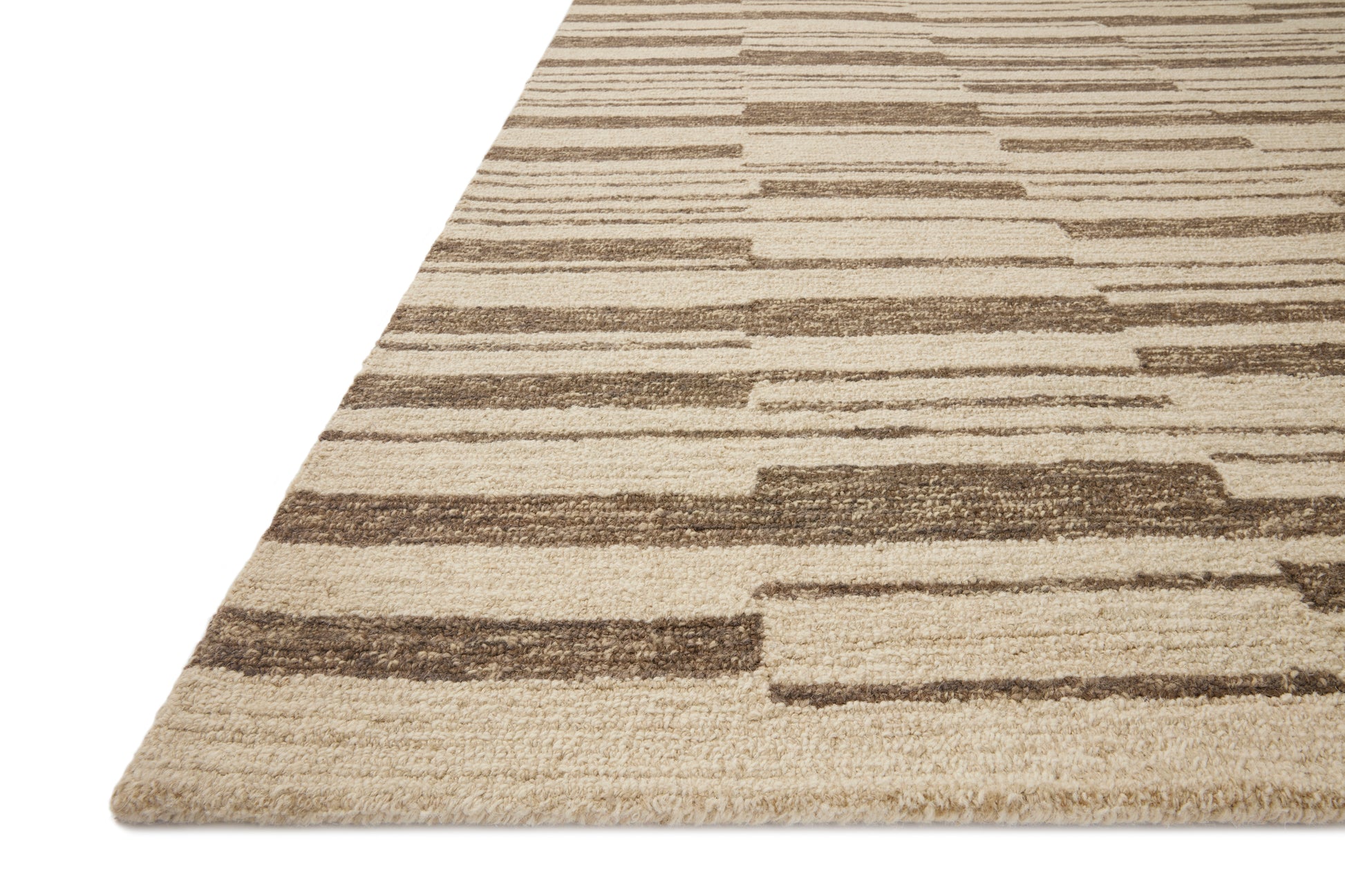 Chris Loves Julia Polly Rug – Beige / Tobacco - Chapin Furniture