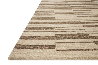 Chris Loves Julia Polly Rug – Beige / Tobacco - Chapin Furniture