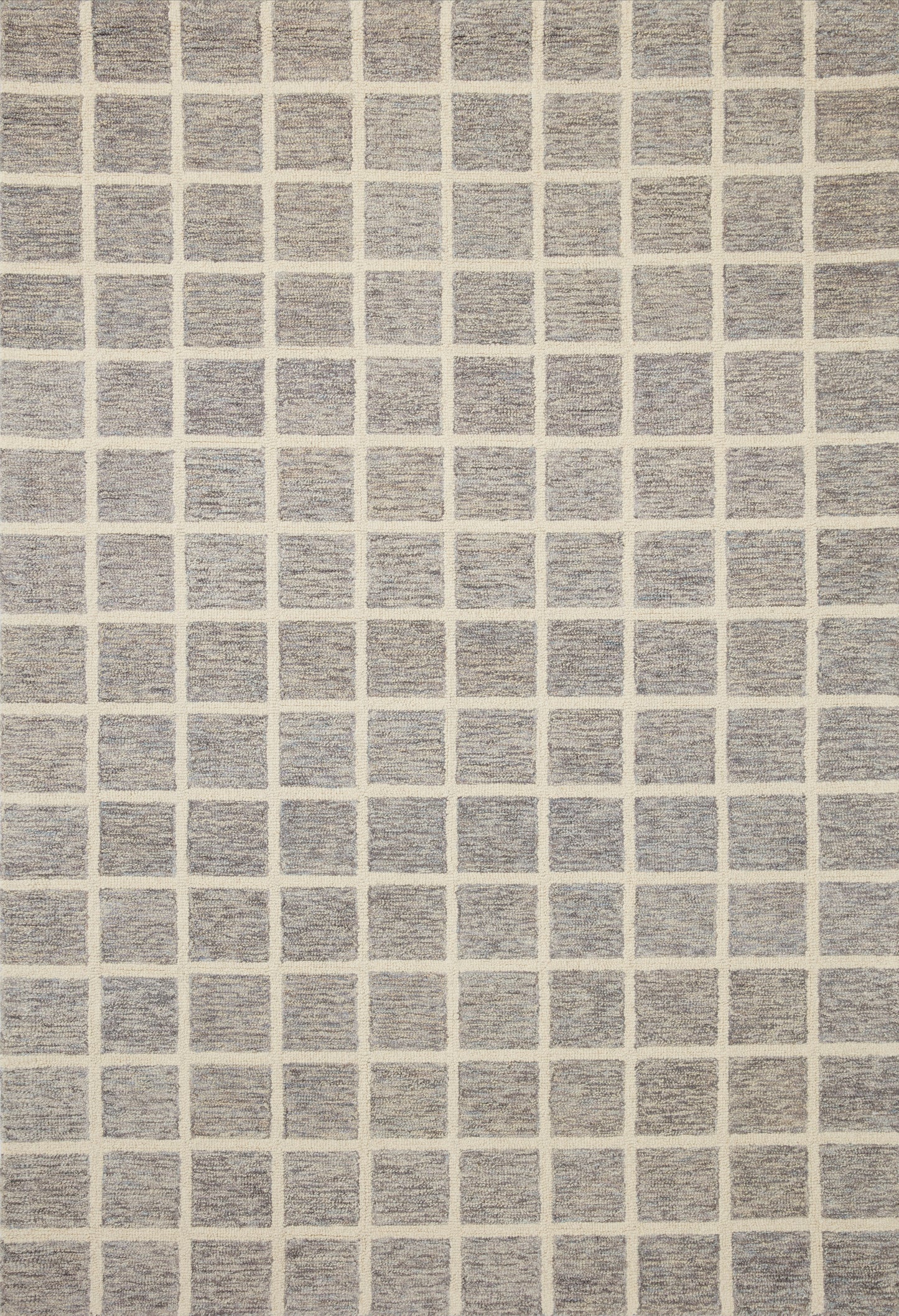 Chris Loves Julia Polly Rug – Slate / Ivory - Chapin Furniture