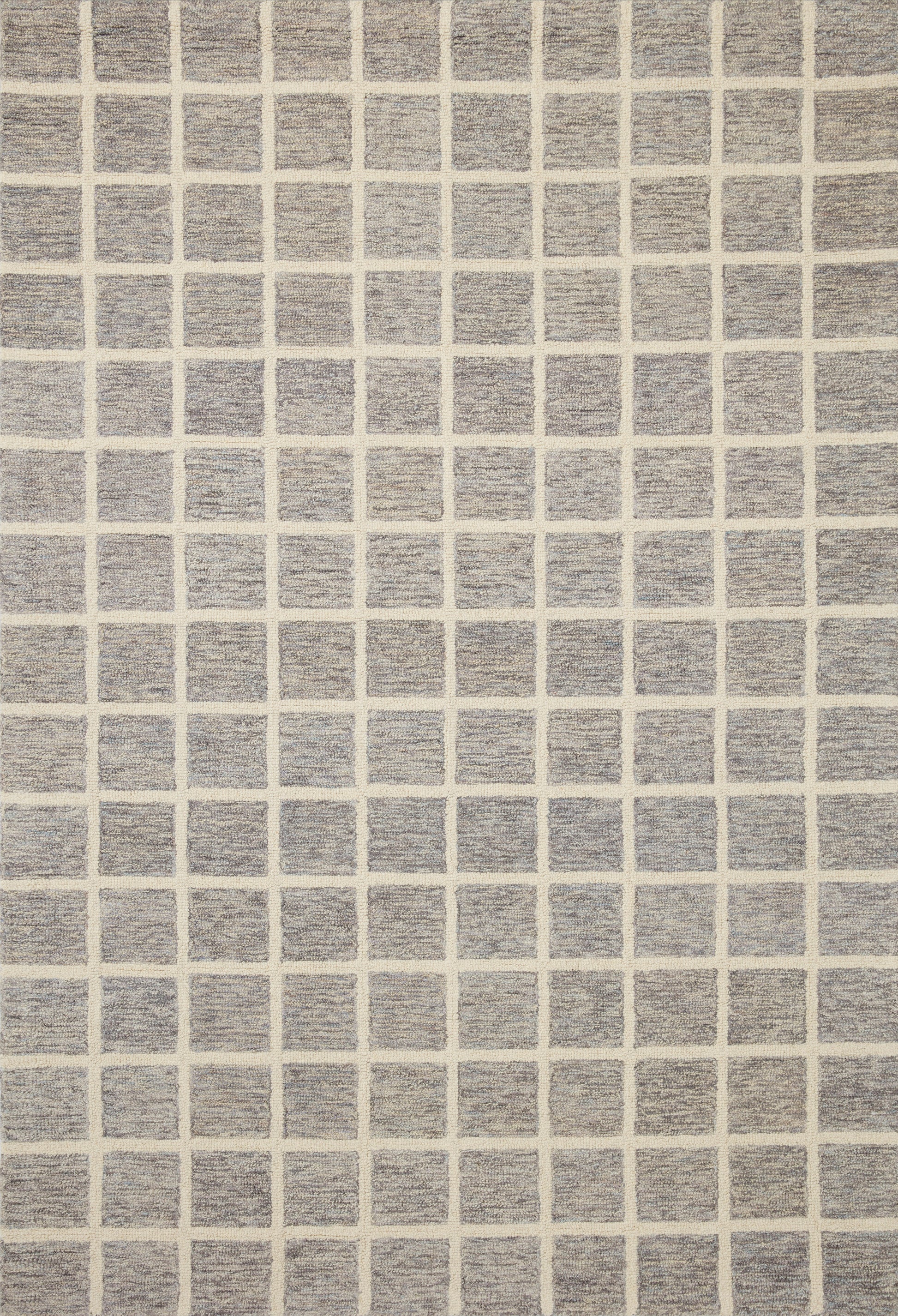 Chris Loves Julia Polly Rug – Slate / Ivory - Chapin Furniture
