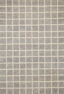 Chris Loves Julia Polly Rug – Slate / Ivory - Chapin Furniture