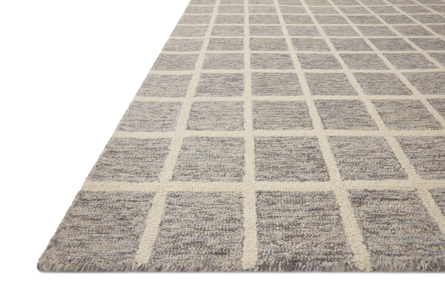 Chris Loves Julia Polly Rug – Slate / Ivory - Chapin Furniture