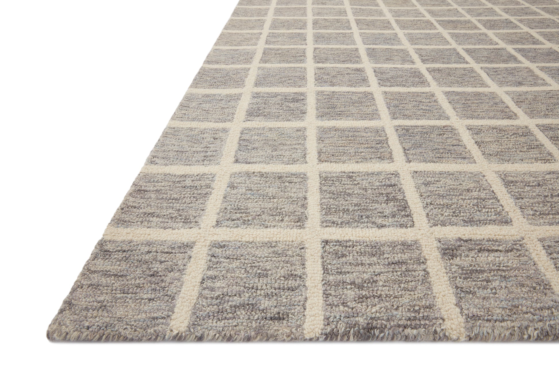 Chris Loves Julia Polly Rug – Slate / Ivory - Chapin Furniture