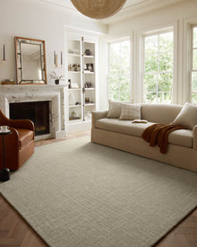 Chris Loves Julia Polly Rug – Spa / Ivory - Chapin Furniture
