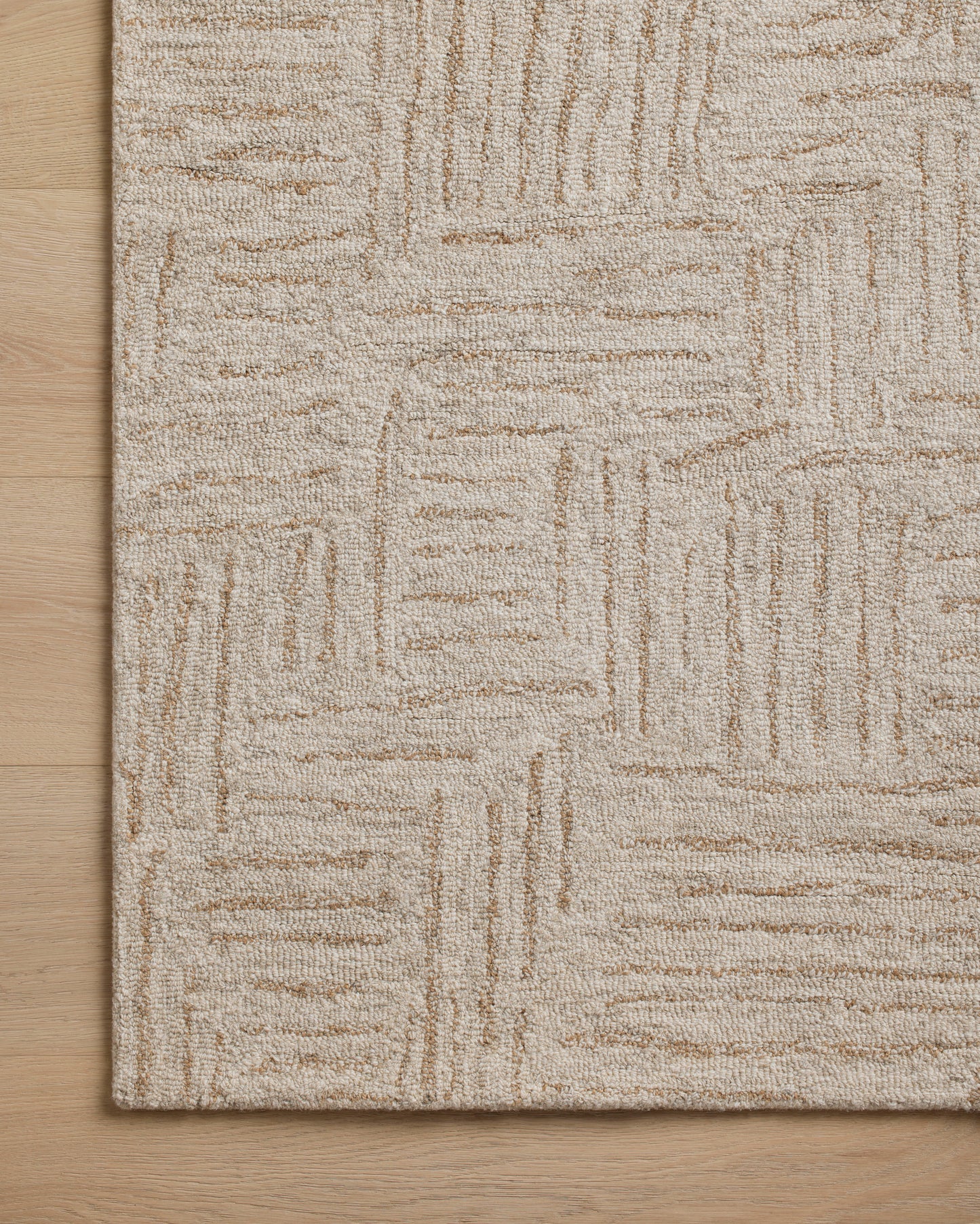 Chris Loves Julia Polly Rug – Smoke / Sand - Chapin Furniture