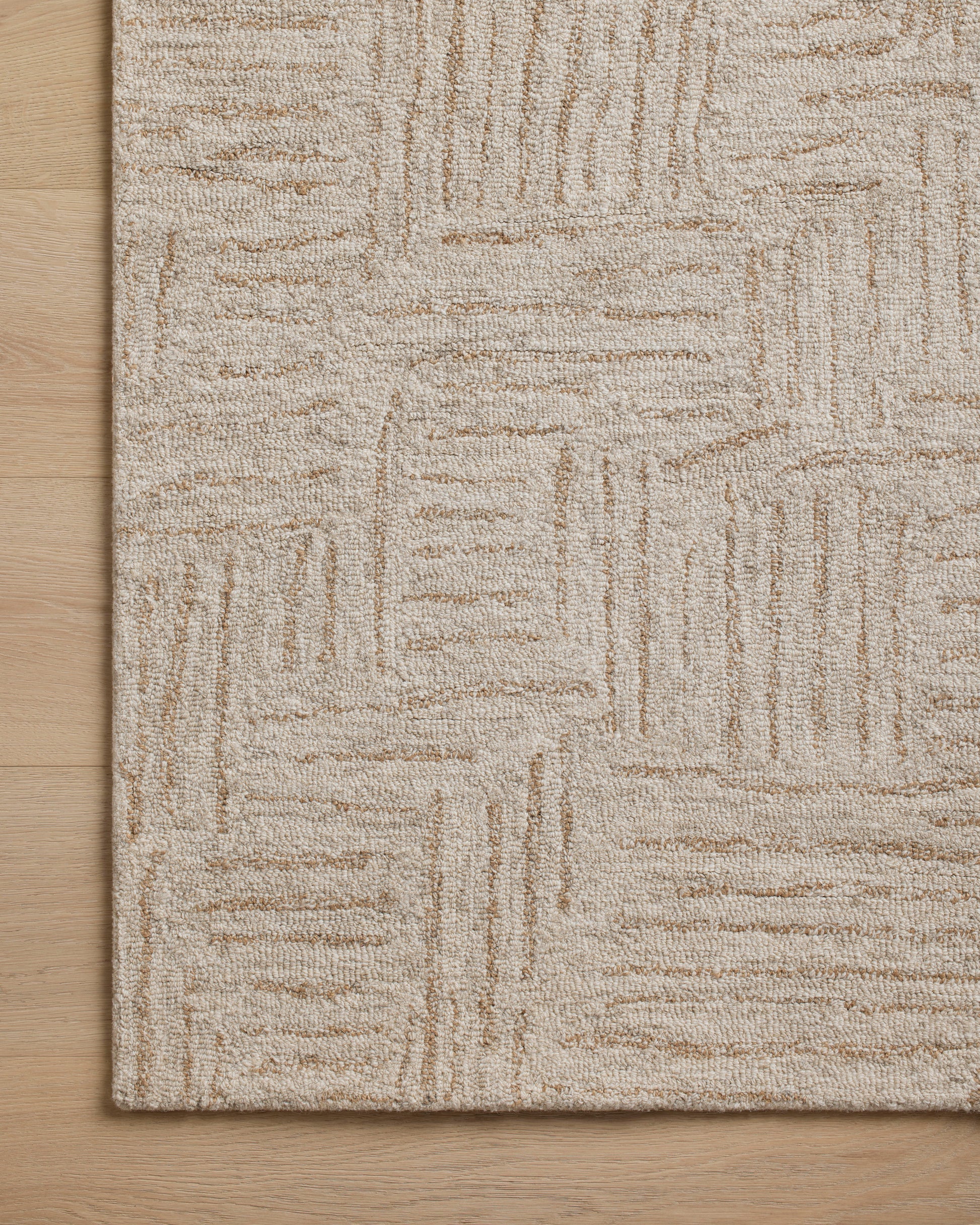 Chris Loves Julia Polly Rug – Smoke / Sand - Chapin Furniture