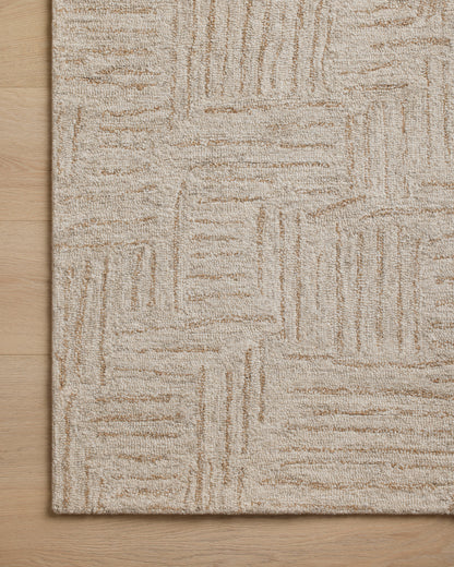 Chris Loves Julia Polly Rug – Smoke / Sand - Chapin Furniture