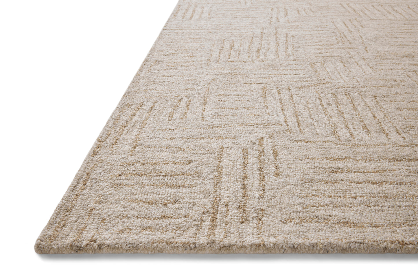 Chris Loves Julia Polly Rug – Smoke / Sand - Chapin Furniture