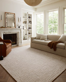 Chris Loves Julia Polly Rug – Smoke / Sand - Chapin Furniture