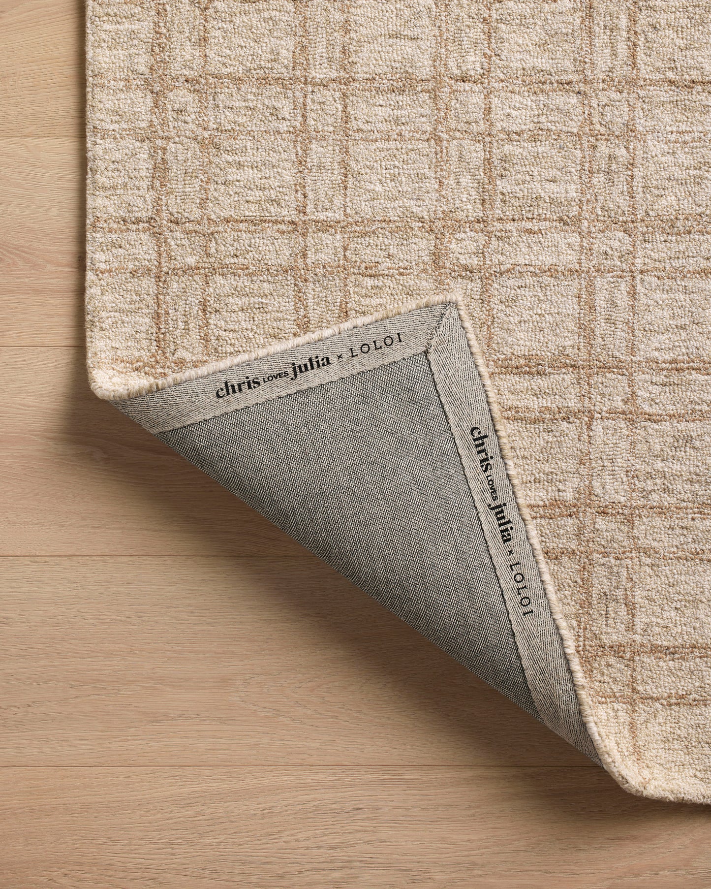 Chris Loves Julia Polly Rug – Khaki / Sand - Chapin Furniture