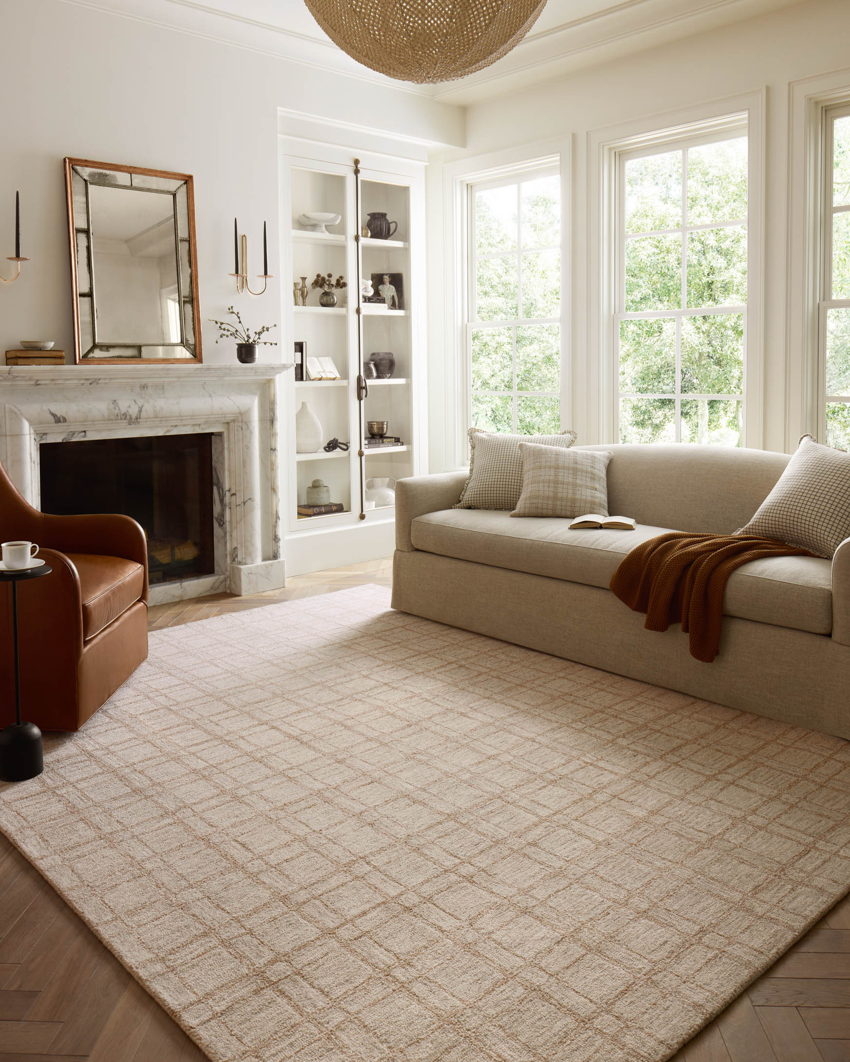 Chris Loves Julia Polly Rug – Khaki / Sand - Chapin Furniture